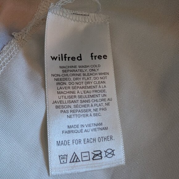 Aritzia WILFRED FREE Crushed Velvet Rainbow Pastel Bodycon Mini Dress Medium - Picture 10 of 11